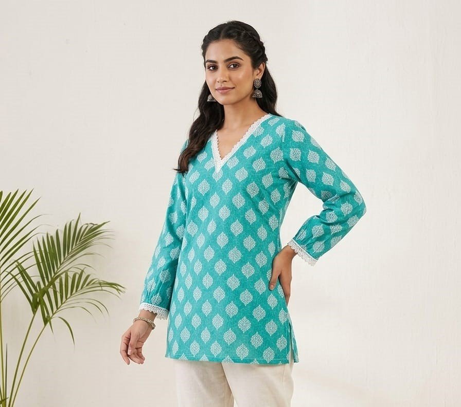 casual women & girls trending short kurti